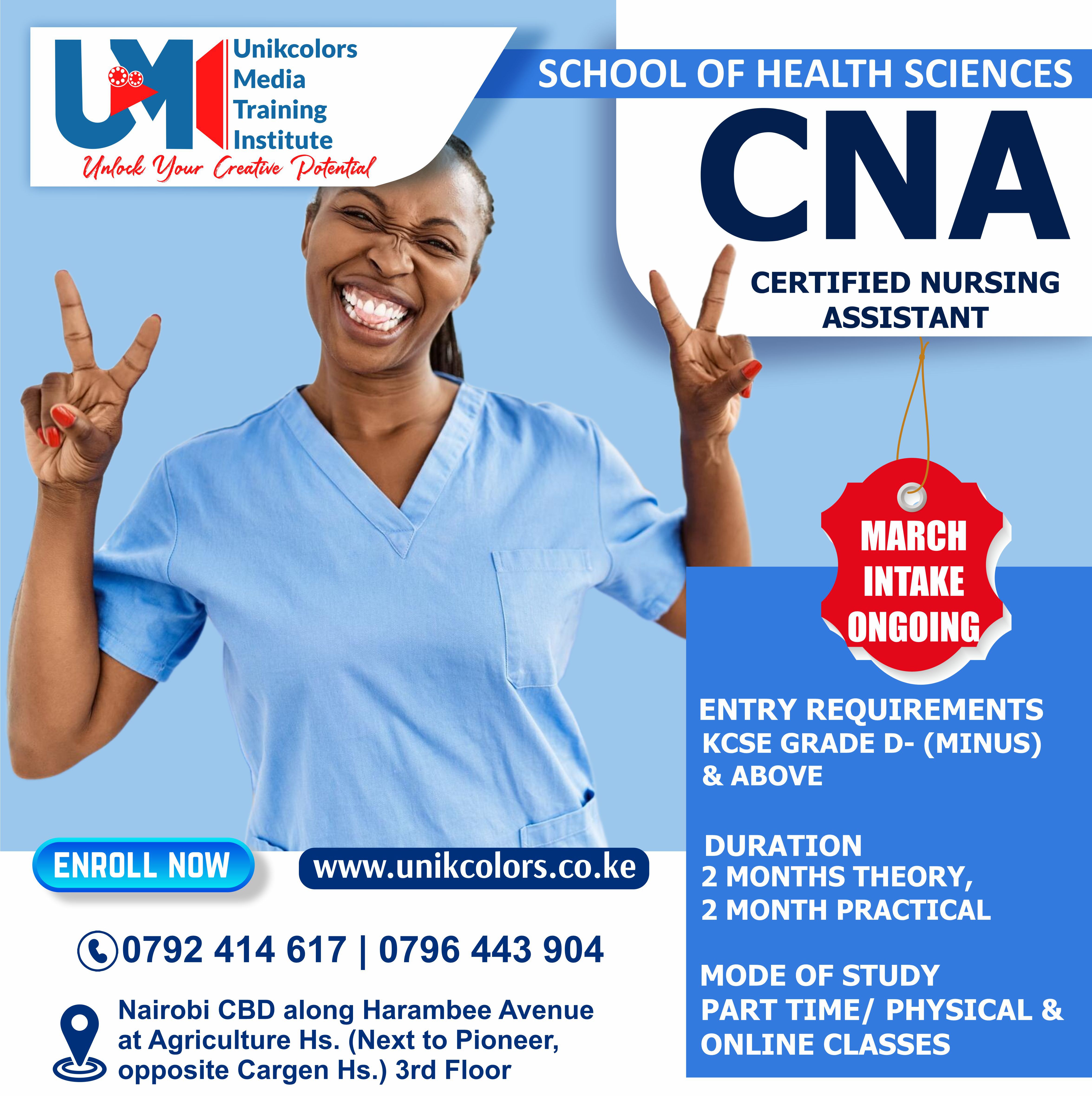 CERTIFIED NURSING ASSISTANT - CARE GIVER COURSE